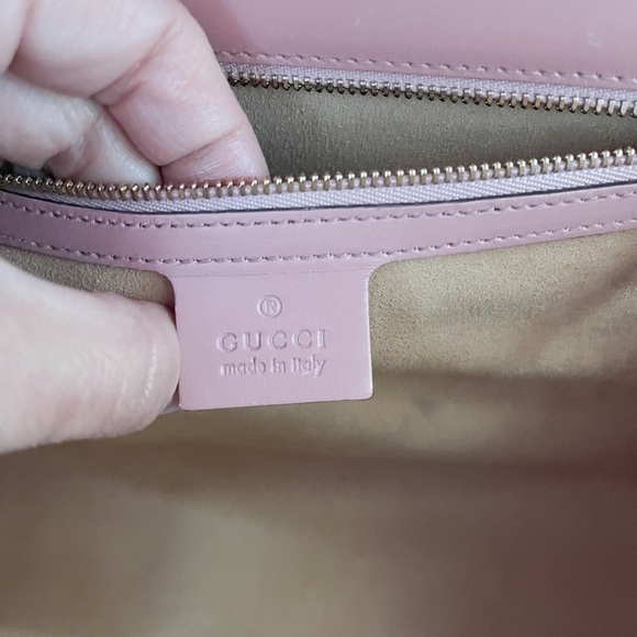 Gucci Guccissima Medium Padlock Chain Shoulder Bag - Picture 9 of 12